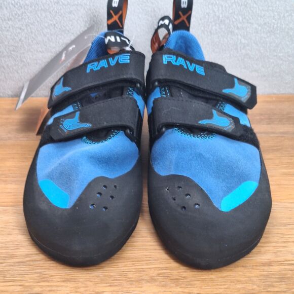 Climb X Rave Strap Climbing Shoes Blue EU 38 Men 6 Women 7 EU 38 NWT Rock main image 4